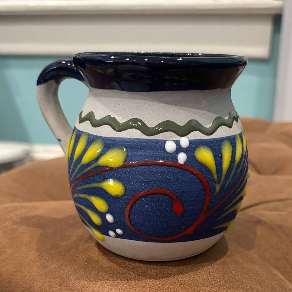 Artisan Handmade Talavera Jarritos Mexican Mugs Tazas de Mexico